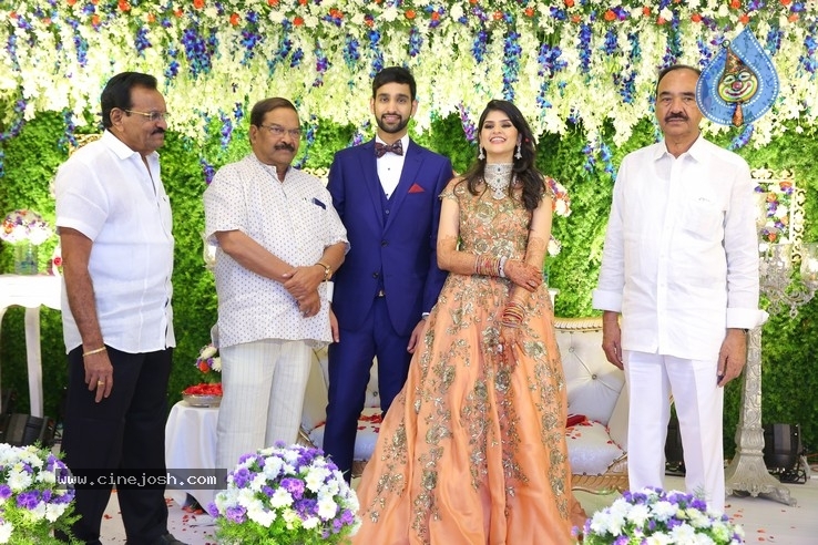 Shiva Sai Wedding Reception - 26 / 40 photos