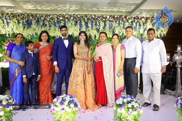 Shiva Sai Wedding Reception - 28 / 40 photos