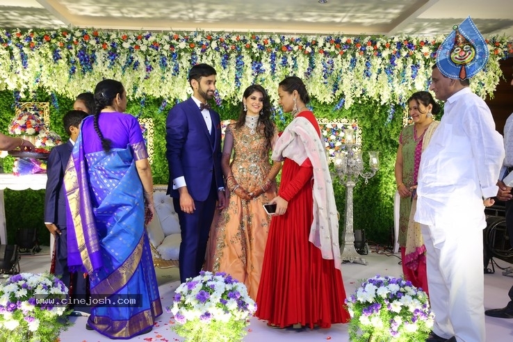 Shiva Sai Wedding Reception - 29 / 40 photos