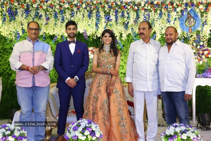 Shiva Sai Wedding Reception - 32 / 40 photos