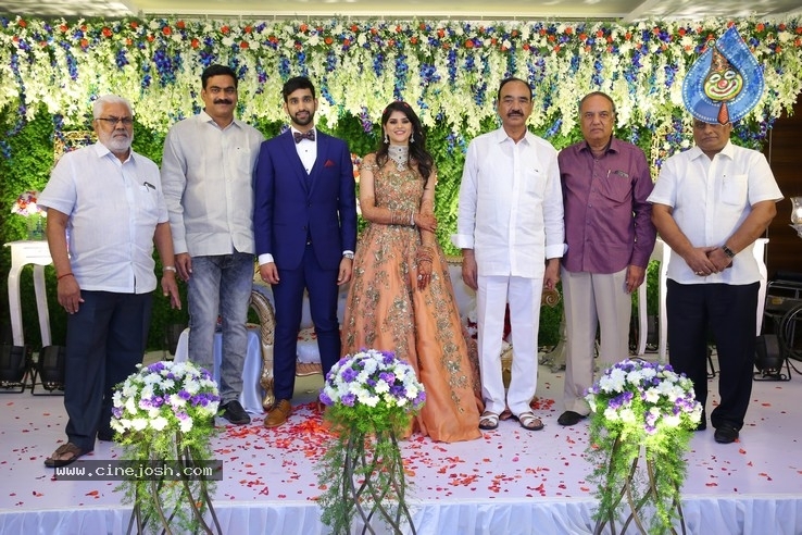 Shiva Sai Wedding Reception - 34 / 40 photos