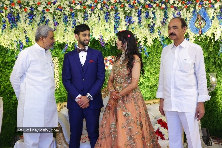 Shiva Sai Wedding Reception - 38 / 40 photos