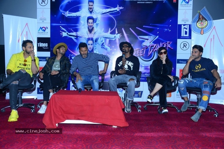 Street Dancer Press Meet Photos - 43 / 62 photos