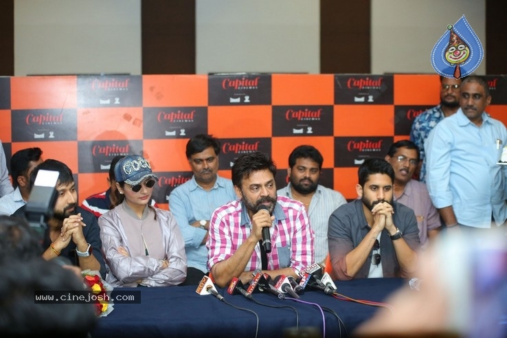 Venky Mama Press Meet At Vijayawada - 15 / 21 photos
