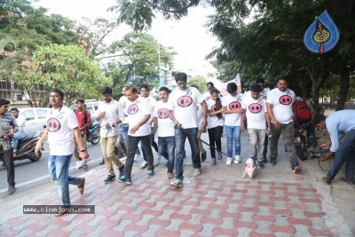 Adhugo Movie Team Padayatra With Piglet - 7 of 21