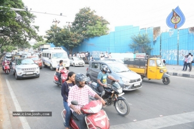 Adhugo Movie Team Padayatra With Piglet - 16 of 21