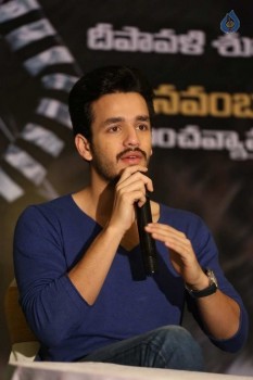 Akhil Press Meet Photos - 11 of 21