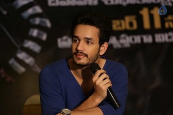 Akhil Press Meet Photos - 12 of 21