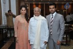 Allu Aravind Introduces Ramcharan and Upasna to TFI - 6 of 9