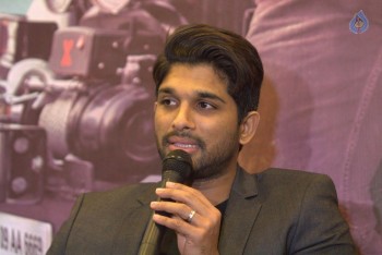 Allu Arjun at Sarrainodu Press Meet in Bangalore - 20 of 21