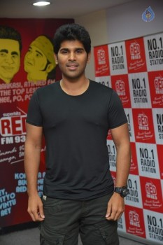 Allu Sirish at Red FM Studio - 7 of 19