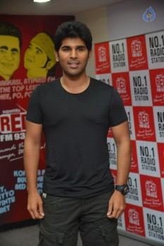 Allu Sirish at Red FM Studio - 16 of 19