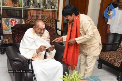 Amma Nanna Guruvu Shathaka Padyarchana Poster launched by K.Viswanath - 17 of 21