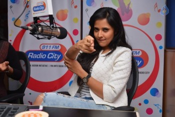 Anasuya at Radio City - 1 of 17