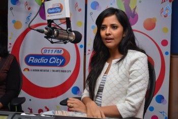 Anasuya at Radio City - 3 of 17