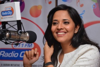 Anasuya at Radio City - 4 of 17