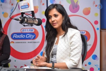 Anasuya at Radio City - 6 of 17