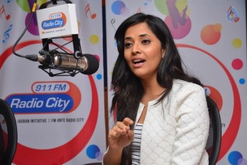 Anasuya at Radio City - 7 of 17