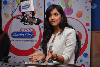 Anasuya at Radio City - 10 of 17