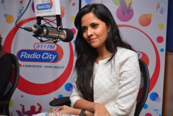 Anasuya at Radio City - 13 of 17