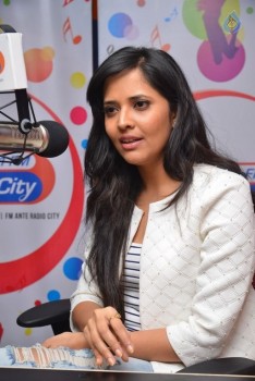 Anasuya at Radio City - 14 of 17