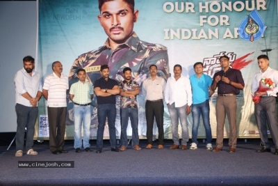 Army People Watching Naa Peru Surya Movie - 16 of 55