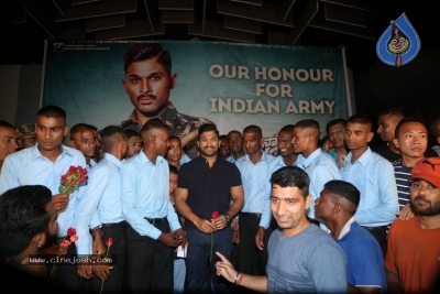 Army People Watching Naa Peru Surya Movie - 43 of 55