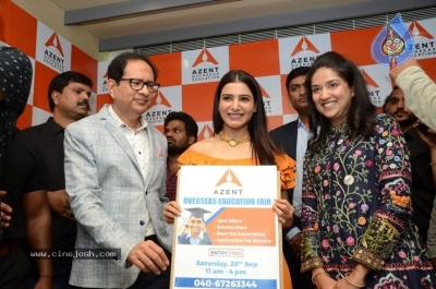 AZENT Overseas Education Center Launched by Samantha - 34 of 37