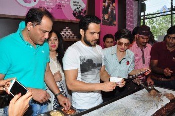 Azhar Film Team at Cream Stone Ice Cream Outlet - 9 of 35