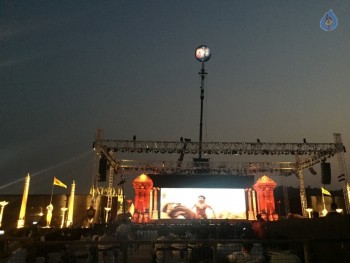 Baahubali 2 Pre Release Event Arrangements Pics - 9 of 38