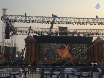 Baahubali 2 Pre Release Event Arrangements Pics - 25 of 38