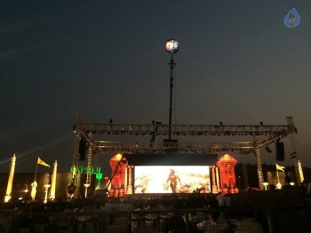 Baahubali 2 Pre Release Event Arrangements Pics - 31 of 38