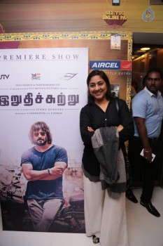 Celebrities at Irudhi Suttru Premiere Show - 2 of 42