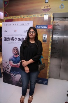 Celebrities at Irudhi Suttru Premiere Show - 28 of 42