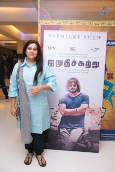 Celebrities at Irudhi Suttru Premiere Show - 34 of 42