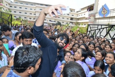 Chalo Movie Promotional Tour at KIET College - 13 of 20