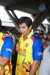 Chennai Rhinos Team at Chennai Airport Stills - 3 of 38