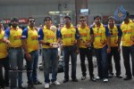 Chennai Rhinos Team at Chennai Airport Stills - 9 of 38