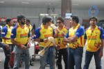 Chennai Rhinos Team at Chennai Airport Stills - 16 of 38