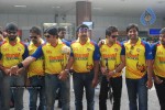 Chennai Rhinos Team at Chennai Airport Stills - 35 of 38