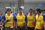 Chennai Rhinos Team at Chennai Airport Stills - 36 of 38