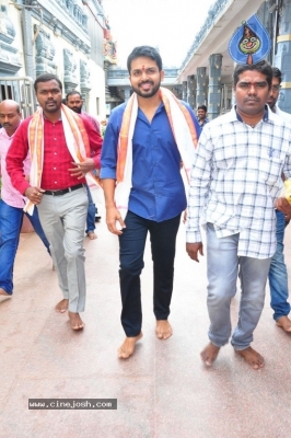 Chinababu Movie Team At Vijayawada Kanakadurga Temple - 4 of 15