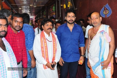 Chinababu Movie Team At Vijayawada Kanakadurga Temple - 6 of 15