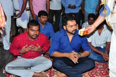 Chinababu Movie Team At Vijayawada Kanakadurga Temple - 7 of 15