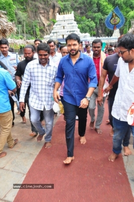 Chinababu Movie Team At Vijayawada Kanakadurga Temple - 13 of 15