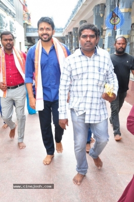 Chinababu Movie Team At Vijayawada Kanakadurga Temple - 15 of 15