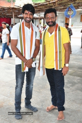 Chinna Babu Movie Team At Simhachalam Temple - 8 of 26