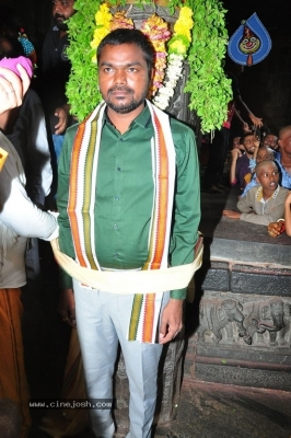 Chinna Babu Movie Team At Simhachalam Temple - 9 of 26