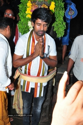 Chinna Babu Movie Team At Simhachalam Temple - 11 of 26