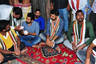 Chinna Babu Movie Team At Simhachalam Temple - 22 of 26